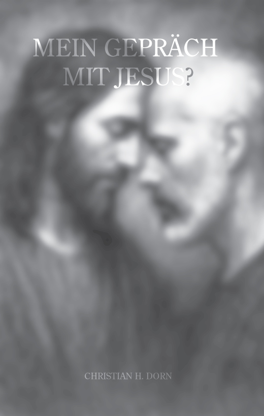 Book cover: "Mein Gespräch mit Jesus?