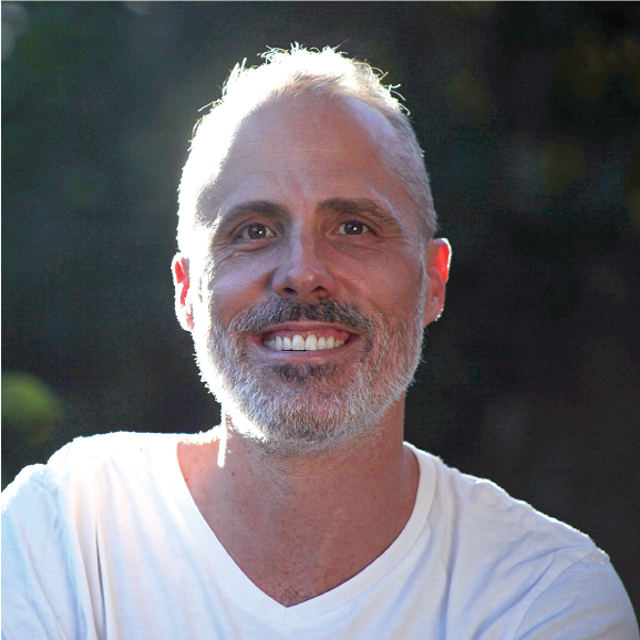 Peter Woods smiling outdoors